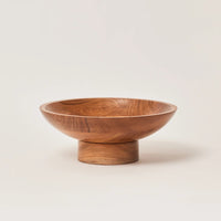 Wooden Fruit Bowl for Dining Table & Kitchen Decor