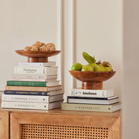 Wooden Fruit Bowl for Dining Table & Kitchen Decor
