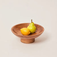 Wooden Fruit Bowl for Dining Table & Kitchen Decor