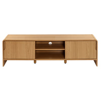 Solid Wood Entertainment Unit for Living Room