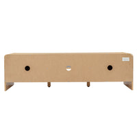 Solid Wood Entertainment Unit for Living Room