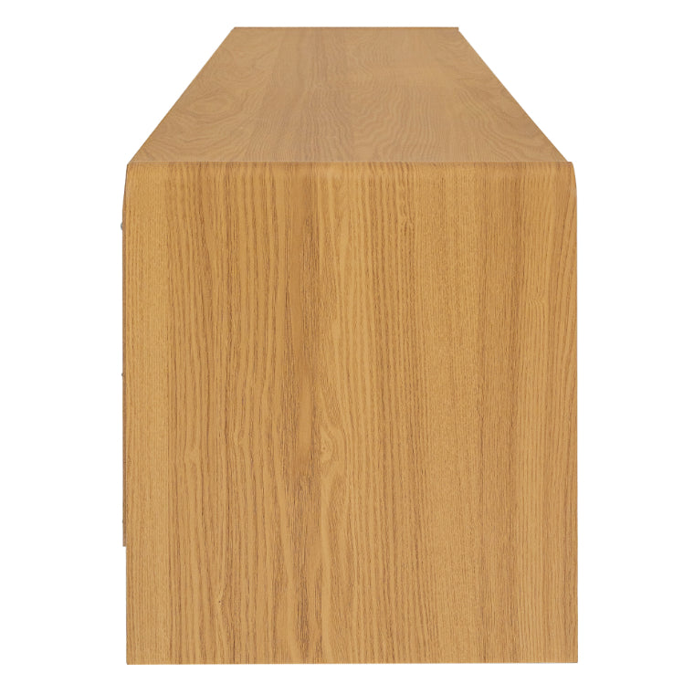 Solid Wood Entertainment Unit for Living Room