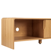 Solid Wood Entertainment Unit for Living Room