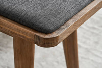 Wooden Extendable Dining Table 6-Seater Set with Bench