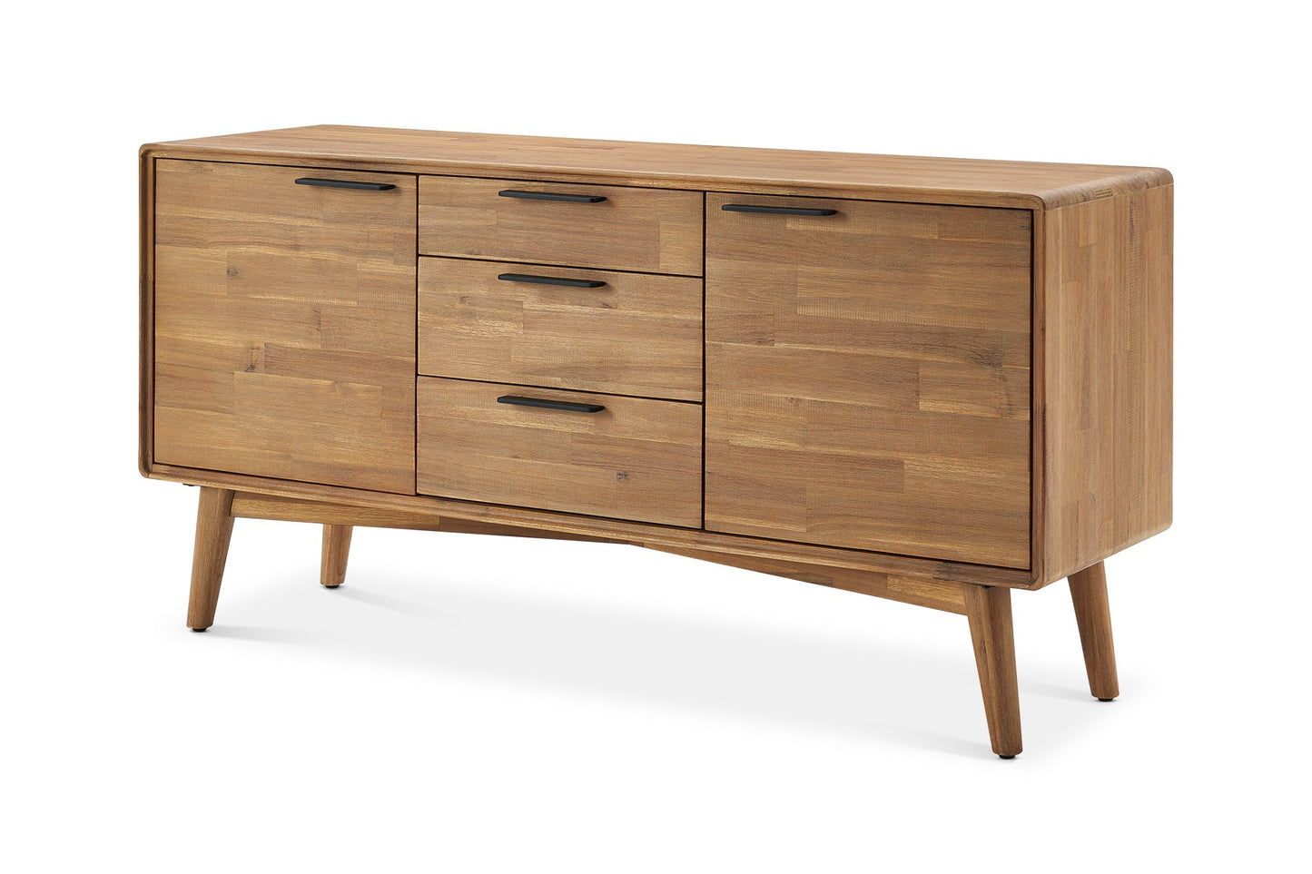 Wooden Sideboard Cabinet with Drawer Storage for Living Room