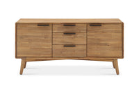 Wooden Sideboard Cabinet with Drawer Storage for Living Room