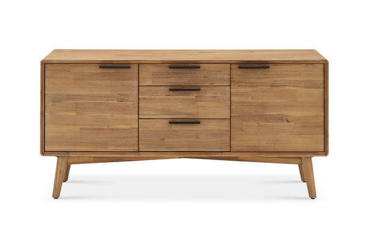 Wooden Sideboard Cabinet with Drawer Storage for Living Room