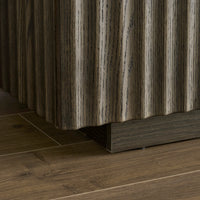 Wooden Crockery Unit with Storage for Living Room