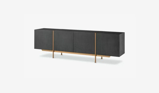 Wooden Sideboard Cabinet with Storage for Living Room