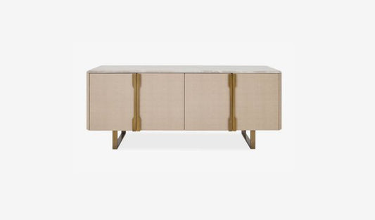 Wooden Sideboard Cabinet with Drawers for Living Room