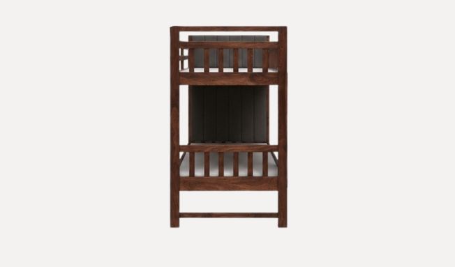 Solid Shessham Wooden Bunk Bed with Ladder
