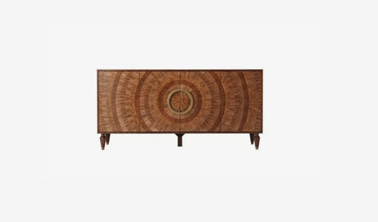 Wooden Sideboard Cabinet with Storage for Living Room