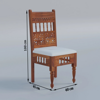 Solid Wood Dining Table 4 Seater Set for Dining Room