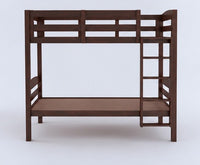 Solid Sheesham Wood Bunk Bed with Ladder