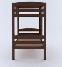 Solid Sheesham Wood Bunk Bed with Ladder