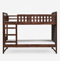 Solid Shessham Wooden Bunk Bed with Ladder