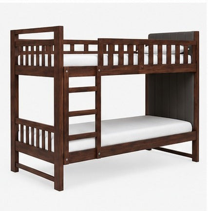 Solid Shessham Wooden Bunk Bed with Ladder