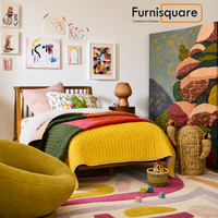 Wooden Single Bed for Kids Bedroom