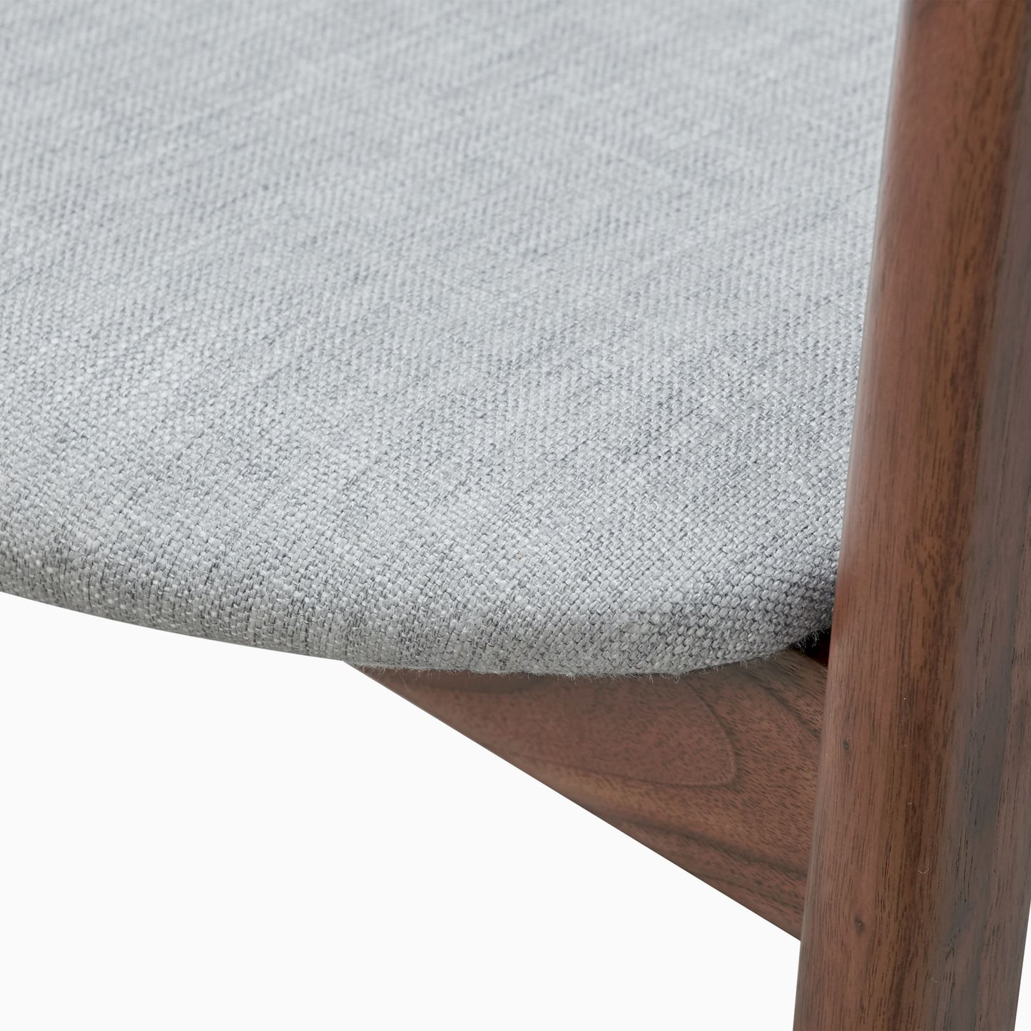 Wooden Dining Arm Chair with Cushioned Seat