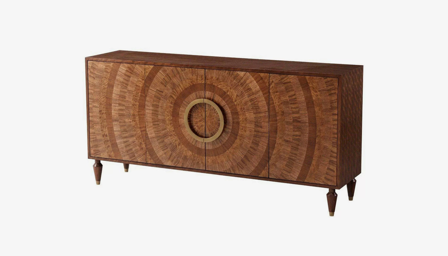 Wooden Sideboard Cabinet with Storage for Living Room