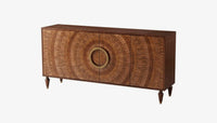 Wooden Sideboard Cabinet with Storage for Living Room
