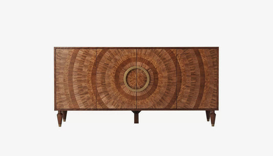 Wooden Sideboard Cabinet with Storage for Living Room