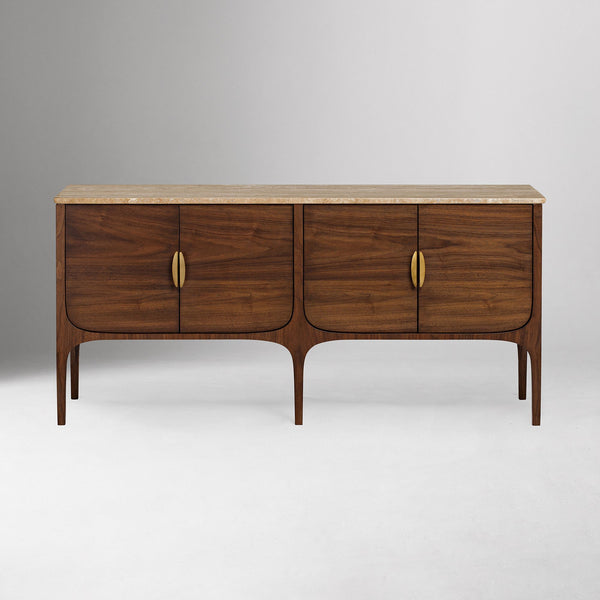 Wooden Sideboard Buffet with Storage for Living Room - alternate
