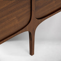 Wooden Sideboard Buffet with Storage for Living Room