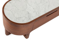 Wooden TV Unit for Living Storage in Natural Oak Finish