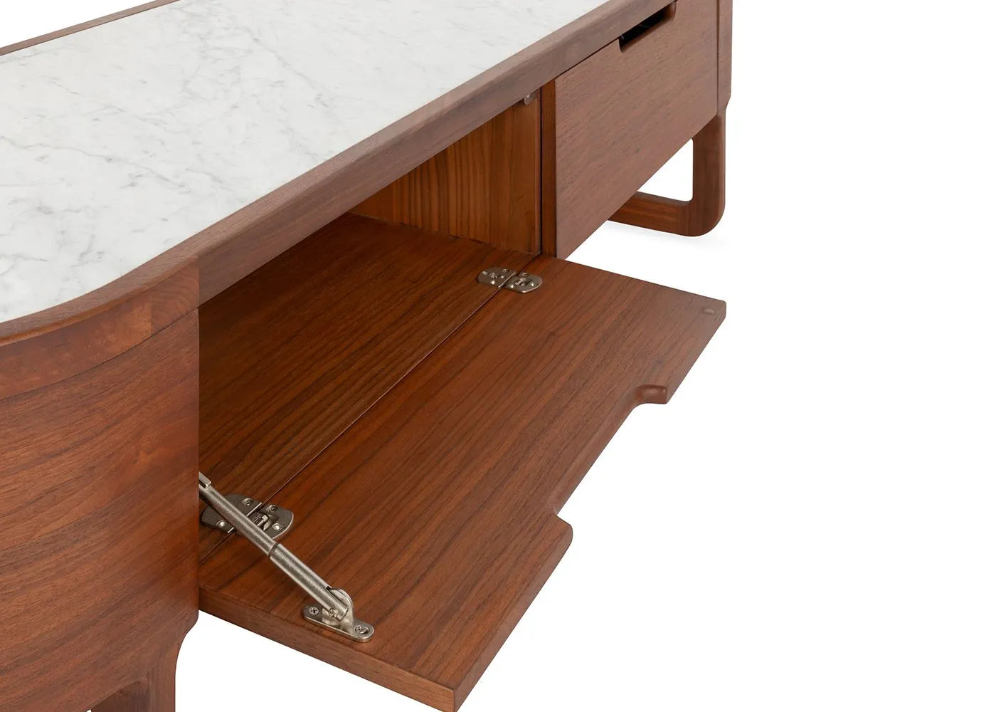 Wooden TV Unit for Living Storage in Natural Oak Finish