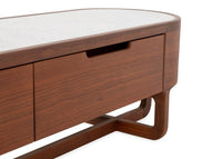 Wooden TV Unit for Living Storage in Natural Oak Finish