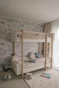 Wooden Bunk Bed for a Modern Kids' Room