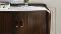 Wooden Sideboard Cabinet with Storage for Living Room