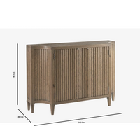 Solid Wood Sideboard Cabinet with Storage for Living Room