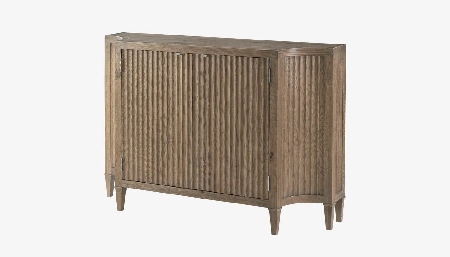 Solid Wood Sideboard Cabinet with Storage for Living Room