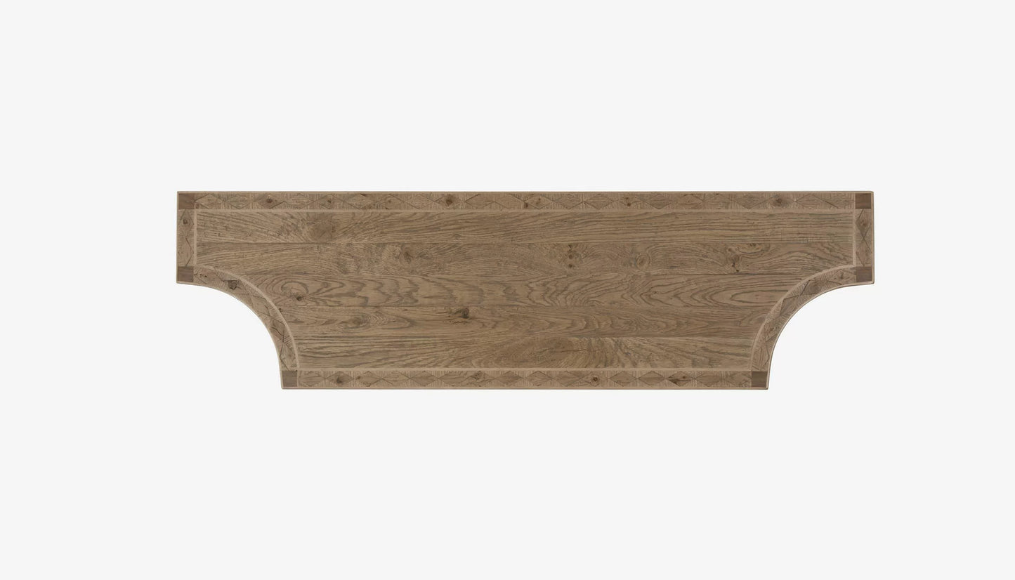 Solid Wood Sideboard Cabinet with Storage for Living Room