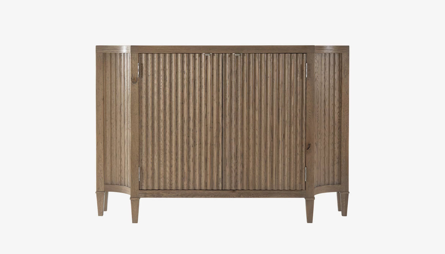 Solid Wood Sideboard Cabinet with Storage for Living Room