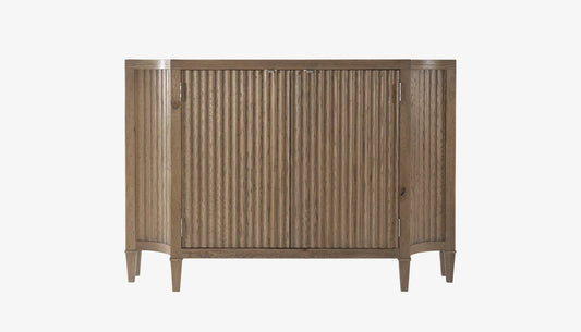 Solid Wood Sideboard Cabinet with Storage for Living Room