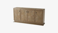 Wooden Sideboard Cabinet with Storage for Living Room