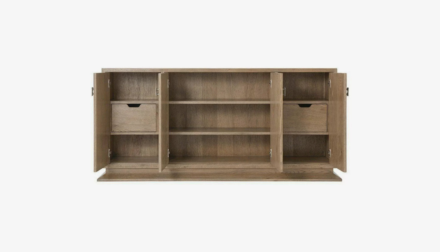 Wooden Sideboard Cabinet with Storage for Living Room