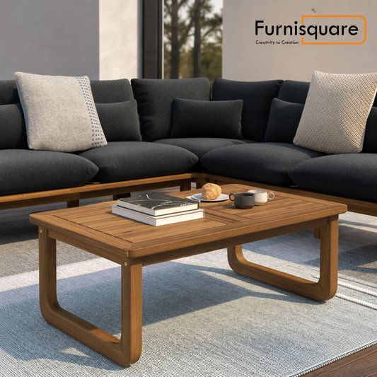 Solid Wood Coffee Table for Living Room