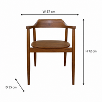 Wooden Dining Table 4-Seater Set for Dining Room