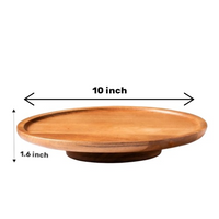 Wooden Food Display Stand for Parties, Home Decor & Dining Table Setup