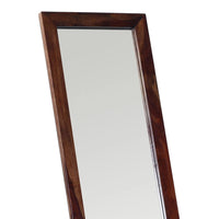 Solid Sheesham Wood Floor Standing Mirror