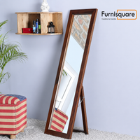 Solid Sheesham Wood Floor Standing Mirror