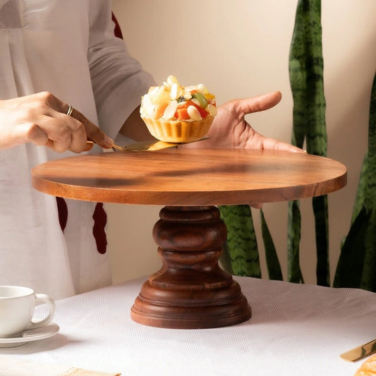 Wooden Cake Stand for Home & Kitchen