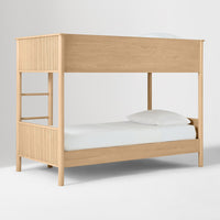 Solid Wood Bunk Bed for Kid's Bedroom