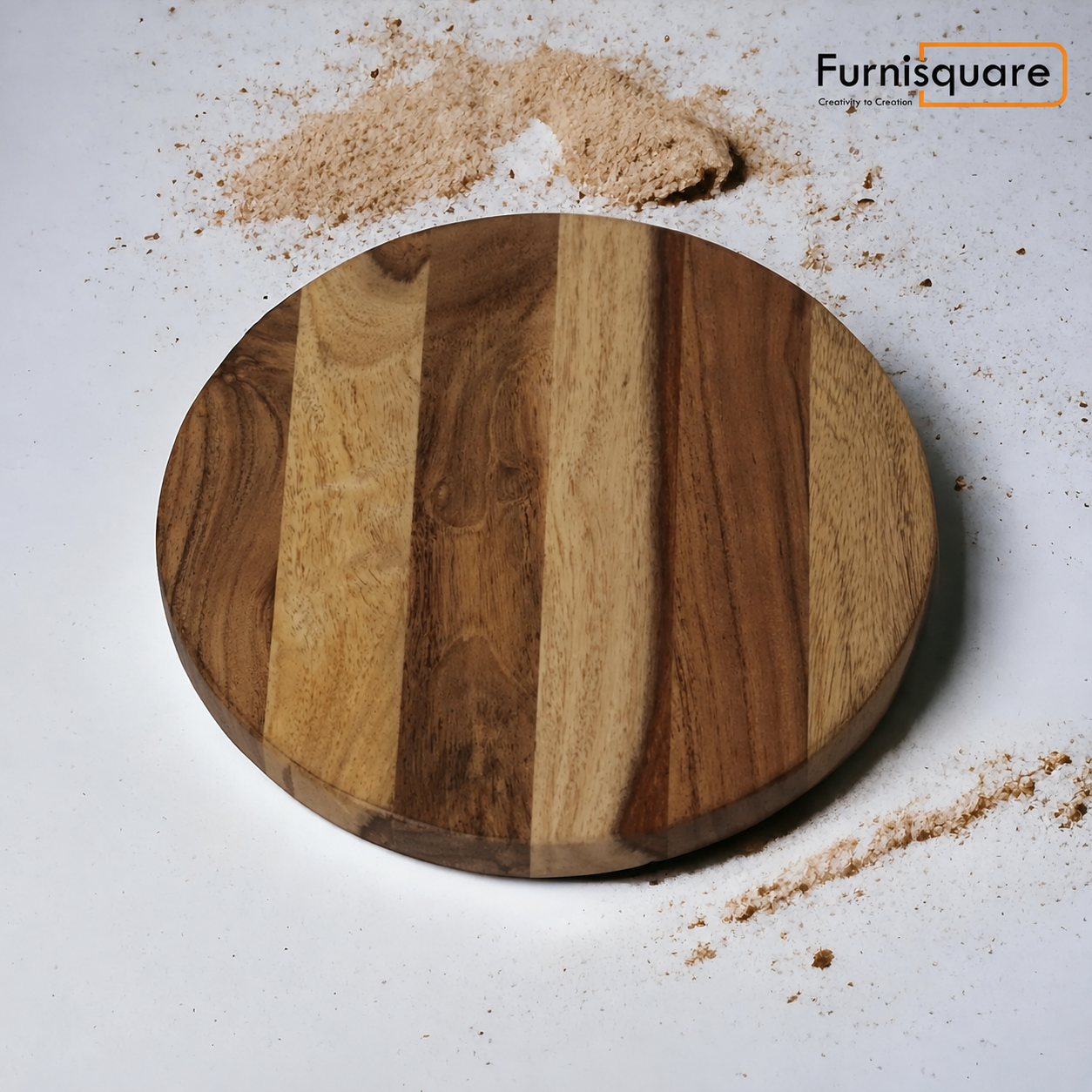 Wooden Chakla/Pastry board for Kitchen