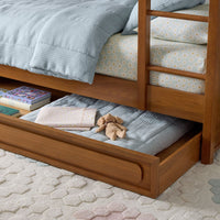 Solid Wood Bunk Bed in Natural Finish