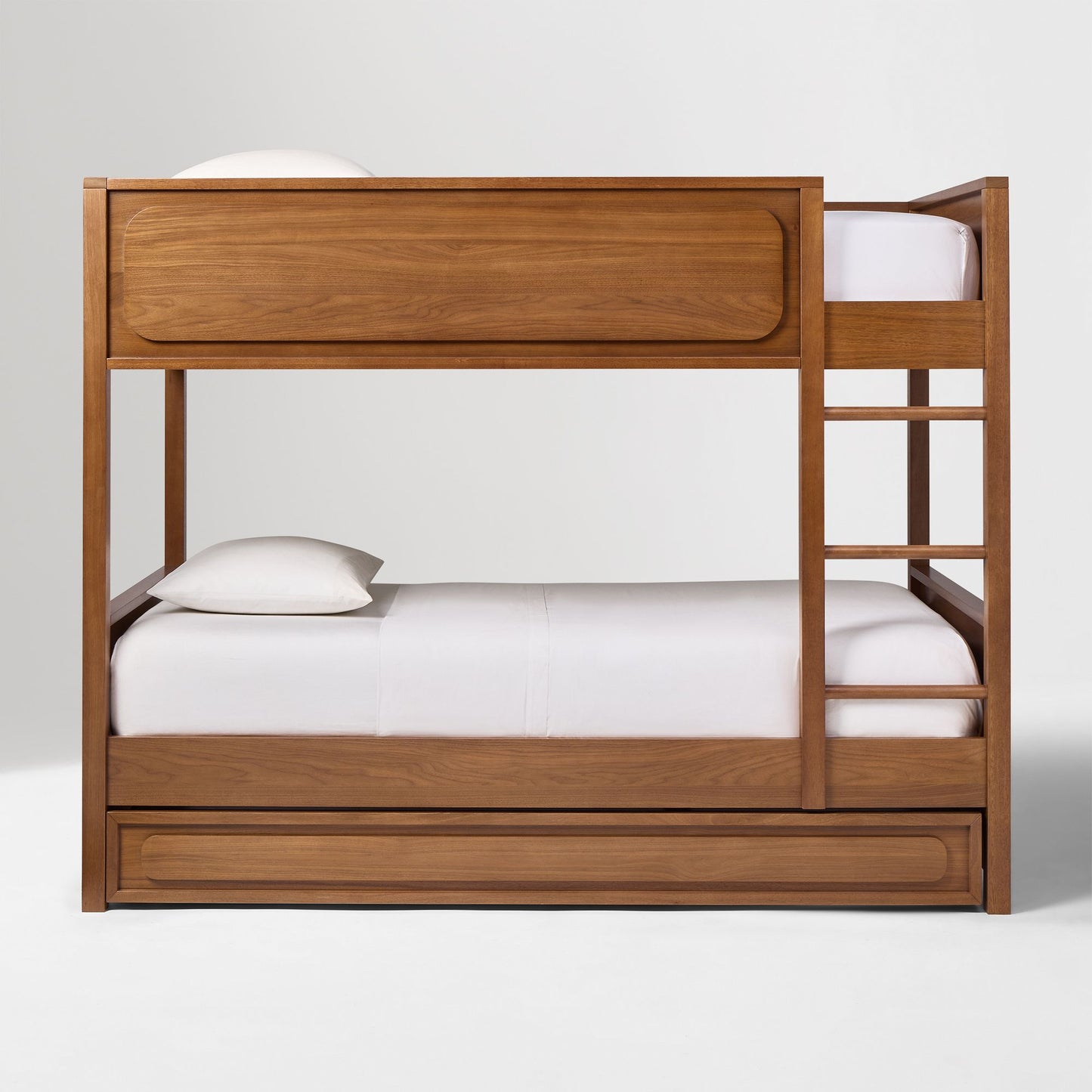 Solid Wood Bunk Bed in Natural Finish
